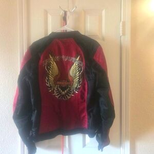 Harley-Davidson Red and Black Jacket